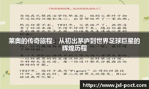 莱奥的传奇旅程：从初出茅庐到世界足球巨星的辉煌历程